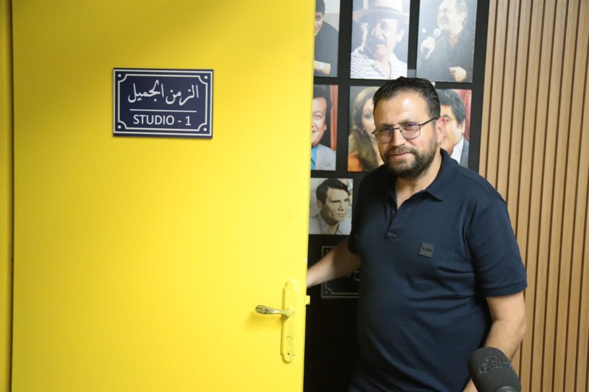 الاستاذ خضر عكنان ضيفاً في ستديو